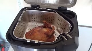 How to fry a Turkey  Butterball Indoor Electric Turkey Fryer 🍗 [upl. by Stryker]