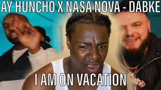 SO RUDE 😧  Ay Huncho ft NASA NOVA  Dabke Official Music Video REACTION [upl. by Erminna736]