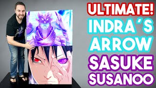 The BEST Sasuke Uchiha Statue  Indras Arrow 🏹 Susanoo [upl. by Garwin474]