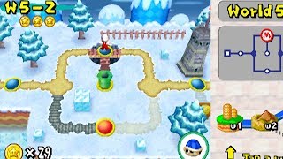 World 52  Star Coins and Secret Exit to the Pipe  New Super Mario Bros DS [upl. by Tnomal]