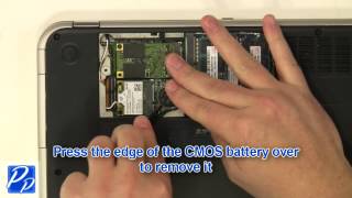 Dell Inspiron 13z 5323 CMOS Battery Replacement Video Tutorial Teardown [upl. by Dhar]