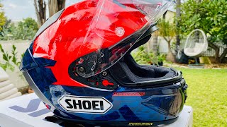 Unboxing Shoei X SPR Pro Marquez 7 TC 1 helmet [upl. by Hannaj]