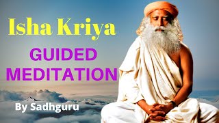 Isha Kriya  A Guided Meditation By SadhGuru [upl. by Enirtak]