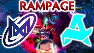 NIGMA vs AURORA  MIRACLE vs 23SAVAGE RAMPAGE GAME ▌ELITE LEAGUE DOTA 2024 [upl. by Igig]