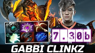 GABBI 730B NEW META CLINKZ CARRY  SITUATIONAL BUILD DOTA 2 [upl. by Borlow]