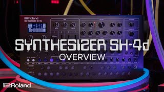 Roland SH4d Desktop Synthesizer Overview [upl. by Mohamed133]