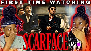 SCARFACE 1983  FIRST TIME WATCHING  MOVIE REACTION [upl. by Emmer]