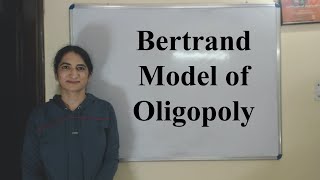 Bertrand Model of Oligopoly [upl. by Diarmuid]