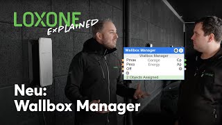 Neu Wallbox Manager  Loxone Explained  2023 4K [upl. by Ellocin]