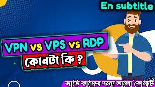 residential vps rdp vs vps what is vps and how it works vps rdp what is rdp what is vpn ভিপিএস কি [upl. by Kellene104]