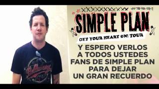 Simple Plan envía Saludos a Perú [upl. by Sadirah]