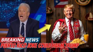 quot🔥Jon Stewart Responds to Trump’s MSG Rally How a Puerto Rico Joke Could Impact Trump’s Election [upl. by Acissaj260]