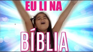 Cantando quotEu Li na Bíblia  Aline Barrosquot [upl. by Elyn]