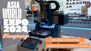 JCID New Product Launch 🚀 Unbroken Golira Glass Testimg  Asia world Expo 2024 Hongkong 🇭🇰 [upl. by Adnohs]