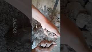 bombastic super duper soft sandcement floor crumbling shortvideo [upl. by Sybila982]