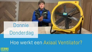 Hoe werkt een Ventilator  Uitleg over Dryfast Axiaal Ventilator  GECO Verhuur [upl. by Silrac130]