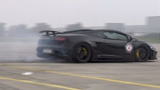 2000hp Heffner Gallardo Super Trofeo Stradale  Crazy Accelerations [upl. by Sugihara]