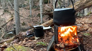 Pizza by the Brook Titanium Firebox Stove in OvenMode [upl. by Ahsihat855]