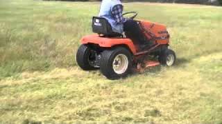 Kubota G1800 in action31Oct11wmv [upl. by Bristow]