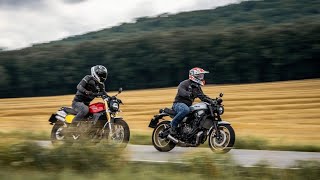 Fantic Caballero 700 vs Yamaha XSR700 Legacy Stejný motor podobná kategorie úplně jiné motorky [upl. by Ledarf]