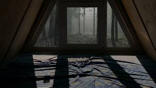 30 Minute Rain Sounds on Wooden Roof  30 Min Rain sound for Sleep  Cabin Ambience Sound [upl. by Irac]