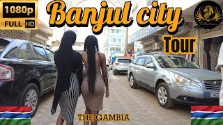 FHD 🇬🇲 Virtual Walk Tour In BANJUL The Capital City Of THE GAMBIA In West Africa [upl. by Bernadene320]