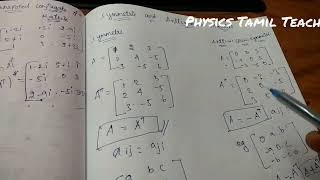 Symmetric and Antisymmetric Matrices  Detailed Explanation with examples in Tamil [upl. by Ahsinauq]