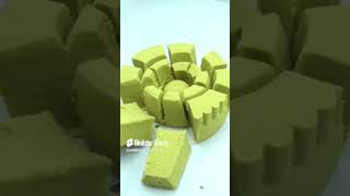 Most Satisfying Kinetic sand shorts youtubeshorts [upl. by Htebsil]