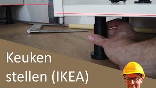 Keuken kastjes stellen IKEA  Zelf Een Huis Bouwen [upl. by Bigford]