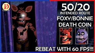 Ultimate Custom Night 5020 Mode complete in the intended route BonnieFoxy Death Coined 60fps [upl. by Gelhar]