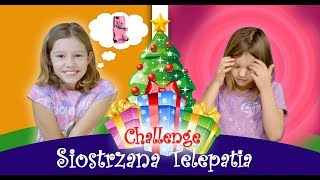 Siostrzana Telepatia Prezenty Świąteczne 🤶🏼🎄CHALLENGE Siostra kontra siostra [upl. by Adnwahsar987]