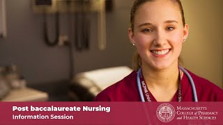 Post Baccalaureate Nursing  Information Session [upl. by Ecerehs]