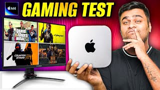 M4 Mac Mini Gaming Detailed How to Play And Complete Gaming Test  Hindi [upl. by Unni]