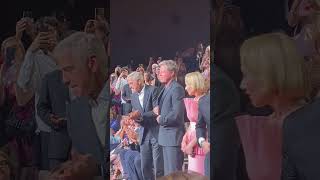 George Clooney amp Brad Pitt Boogie to ‘Smooth Operator’ at ‘Wolfs’ Venice Premiere [upl. by Barbaresi710]