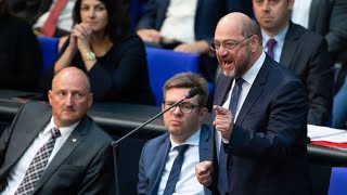 Martin Schulz AfD gehört „auf den Misthaufen der Geschichte“ [upl. by Atnuahs357]