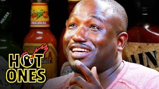 Hannibal Buress Freestyles While Eating Spicy Wings  Hot Ones [upl. by Lister290]