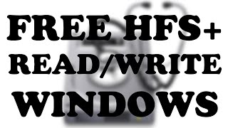 FREE HFS ReadWrite FREECOMPLETELY LEGAL WINDOWS 88110 [upl. by Nedmac]