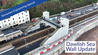 Dawlish Sea Wall Special  Installing the Metalworks with Stoneman Engineering [upl. by Fernand683]