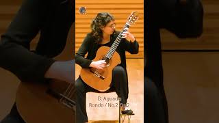 Suyla Polat  D Aguado  Rondo aguado music suylapolat guitarsolo classicalguitar [upl. by Pompea576]