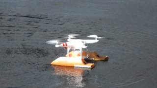 DJI Phantom FC40 Water Landing [upl. by Jamey]