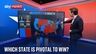 US Election Which state is key to winning [upl. by Aisirtap]