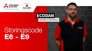 Ecodan  Storingscode E6 tm E9 [upl. by Yeldud]