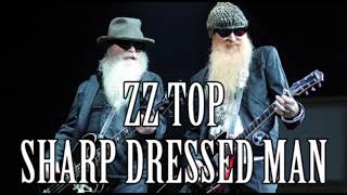 Zz Top Sharp Dressed Man BACKING TRACK  guitar [upl. by Fuhrman518]