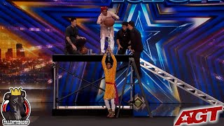 Praveen Prajapat Full Performance  Americas Got Talent 2024 Auditions Week 6 S19E06 [upl. by Noiwtna]