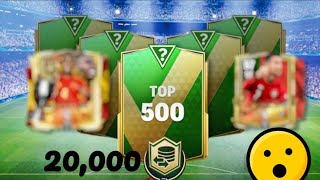 GASTO mas de 20000 puntos en prorroga FC Mobile [upl. by Oimetra]