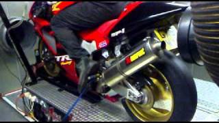 honda sp1 dyno run 130bhp [upl. by Sibeal]