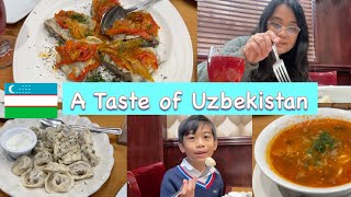 Uzbek Cuisine in Los Angeles at EuroAsia Restaurant in Encino 🇺🇿  ozbek restorani uzbek [upl. by Rebmac]