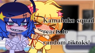 Kamaboko squad reacts to random tiktoks read desc pleasewarningscringe and unfunny asf [upl. by Akla]