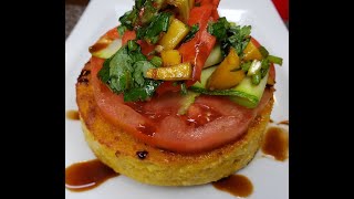 Fried Polenta Cakes [upl. by Georgeanna]