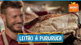 Leitão à pururuca  Rodrigo Hilbert  Tempero de Família [upl. by Concoff]